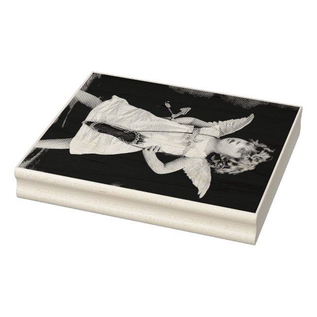 Carimbo De Borracha Cupido Zangado (Carimbo)