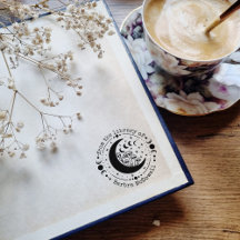 Da Biblioteca Da Lua E Cogumelos Ex Libris