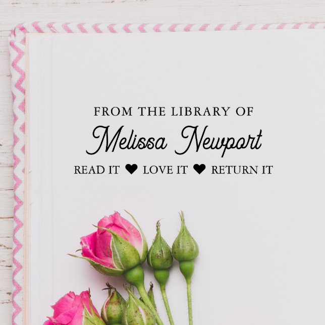 CARIMBO DE BORRACHA DA BIBLIOTECA DE LEIA, AME, DEVOLVA (Criador carregado)