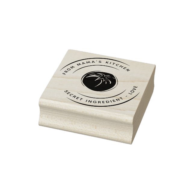 Carimbo De Borracha Da Cozinha Mama Secret Love Ingredient (Carimbo)