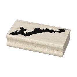 Carimbo de Borracha da Ilha Fishers