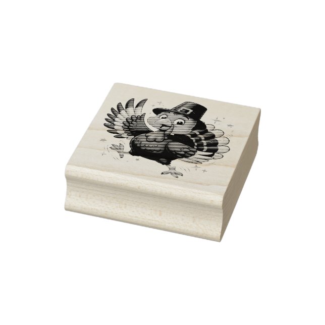 Carimbo De Borracha Dançar a Turquia (Carimbo)