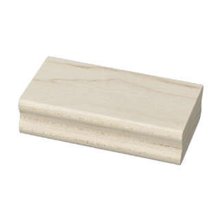 Carimbo de Borracha de 1,5" x 3" personalizado, co