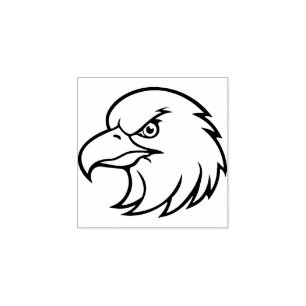 Carimbo de Borracha de Águia