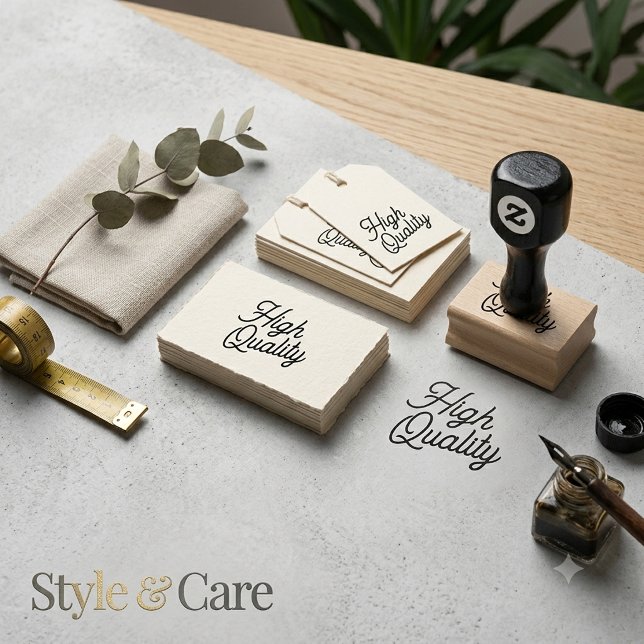 Carimbo de Borracha de Arte em Madeira de Texto de (High Quality Text Mark Wood Art Rubber Stamp)