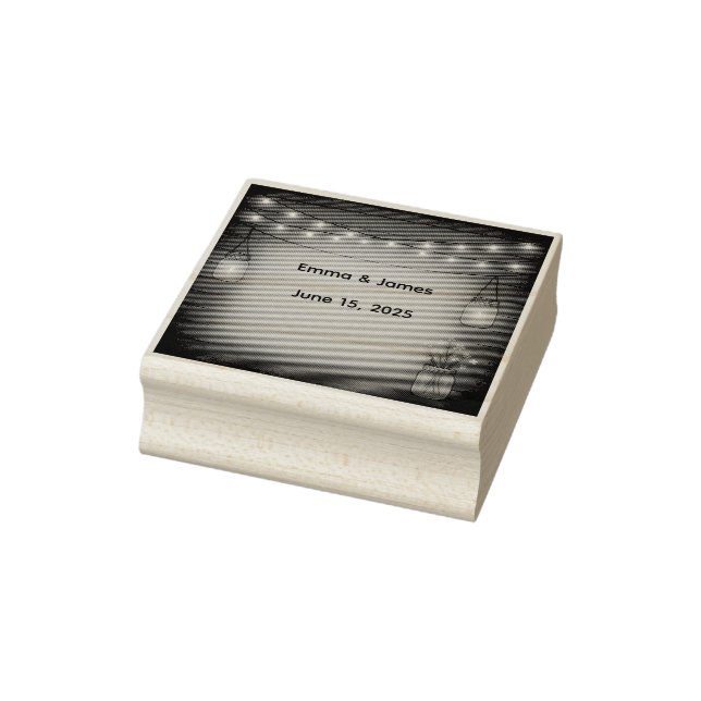 Carimbo de Borracha de Casamento Russo (Carimbo)