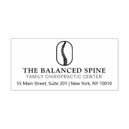 Carimbo de borracha de Chiropractor Chiropractor