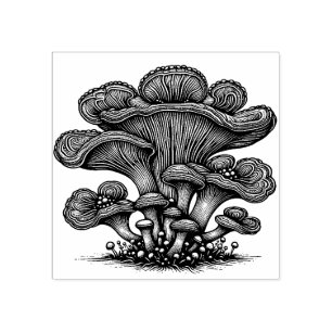Carimbo de borracha de cogumelo