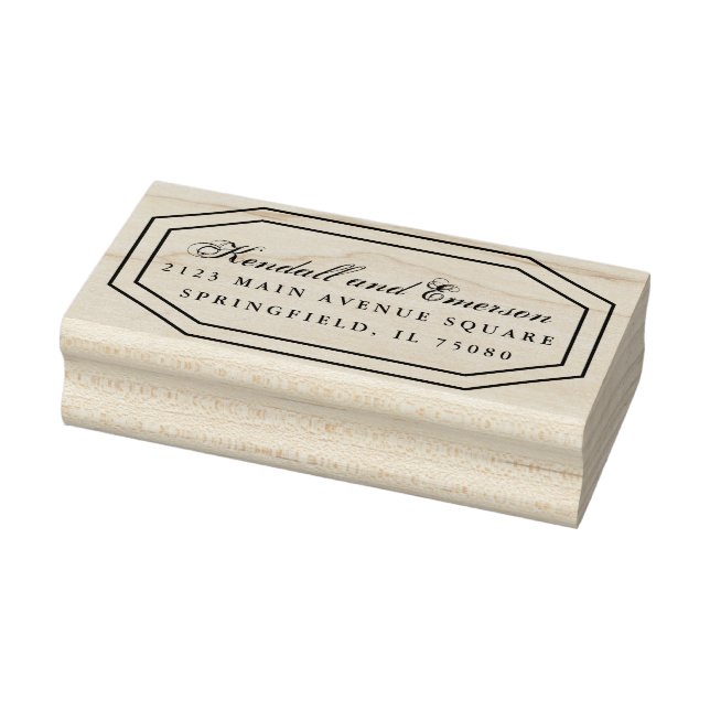 Carimbo de Borracha de Convite de Casamento *Bloom (Carimbo)