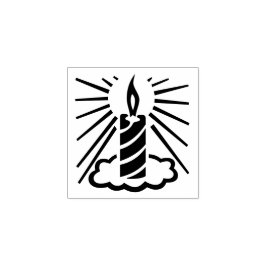 Carimbo De Borracha De Decor Leve De Queima Sazona