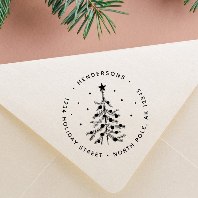 Carimbo de Borracha de Endereço de Devolução de Ár (Criador carregado)