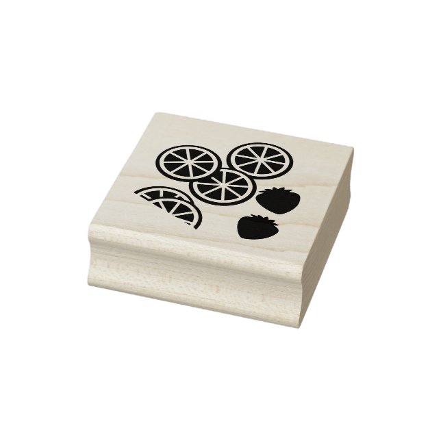 Carimbo de borracha de Fruta coquetel (Carimbo)