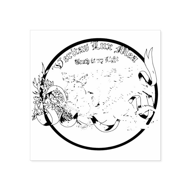 Carimbo de borracha de Griffin Regal (Impressão)