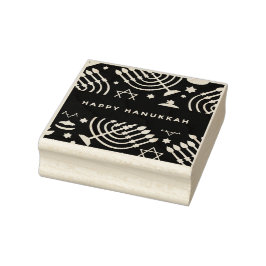 Carimbo de borracha de Hanukkah