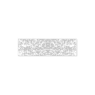 Carimbo de Borracha de Incêndio Automático