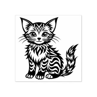 Carimbo de Borracha de Kitten