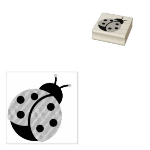 Carimbo De Borracha De Ladybug
