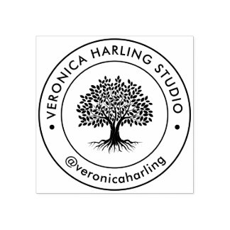 Carimbo de Borracha de Logotipo Empresarial Person