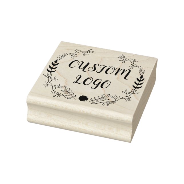 Carimbo de borracha de logotipo personalizado (Carimbo)