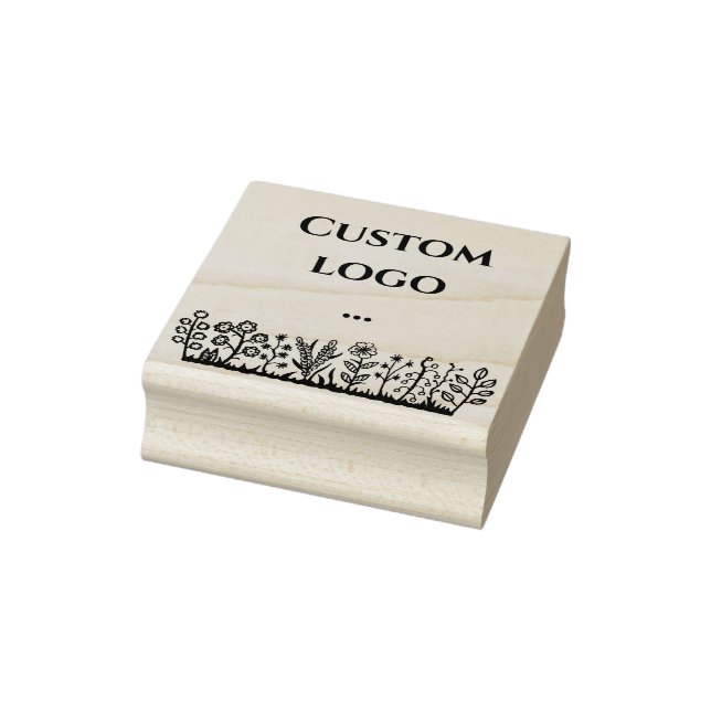 Carimbo de borracha de logotipo personalizado (Carimbo)