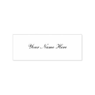 Carimbo de Borracha de Madeira Personalizado