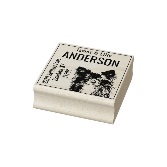 Carimbo de Borracha de Morada de Retorno de Chihua (Carimbo)