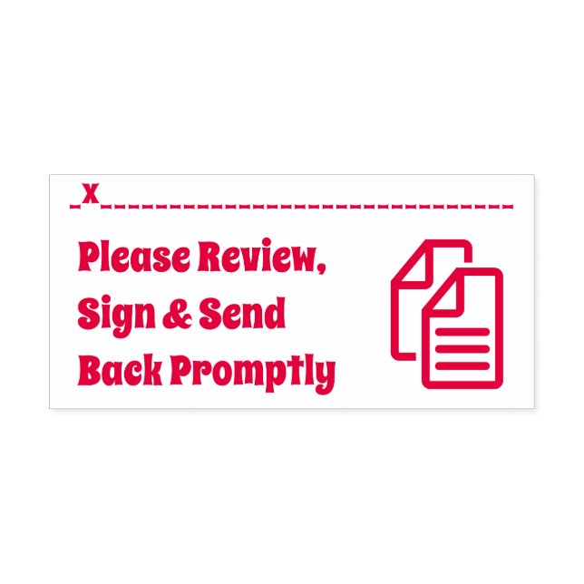 Carimbo de Borracha de Revisão de Atribuição Escol (Design)