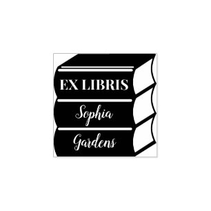 Carimbo de borracha de trilogia (1 polegada)