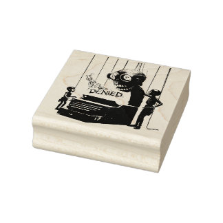 Carimbo De Borracha “Denied” - Signed, The Printer