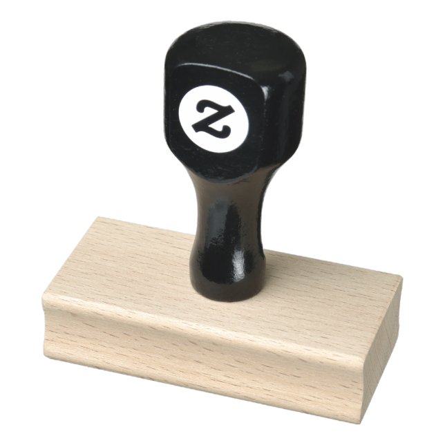 Carimbo De Borracha Designação simples branca personalizada Adicionar  (Carimbo)