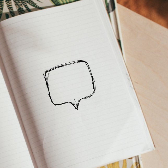 Carimbo De Borracha Diário do Balão de Voz (Criador carregado)