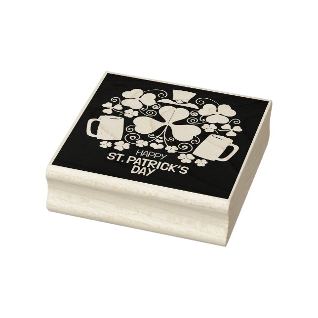 Carimbo de Borracha do Dia de São Patrício (Carimbo)