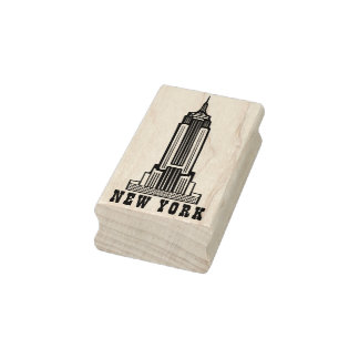 Carimbo de Borracha do Empire State