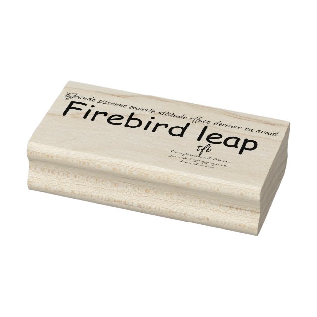 Carimbo de Borracha do Firebird Leap (Carimbo)