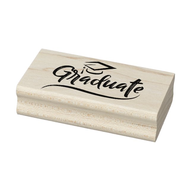 Carimbo de borracha do formando (Carimbo)