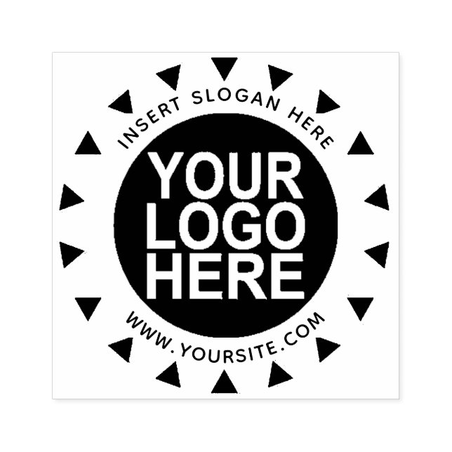 Carimbo de Borracha do Logotipo da Sua Empresa (Impressão)