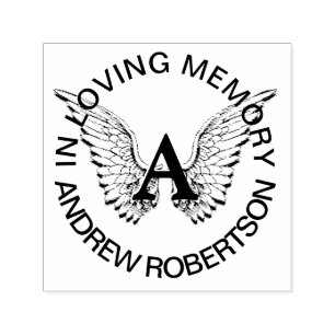 Carimbo de Borracha do Monograma Personalizado