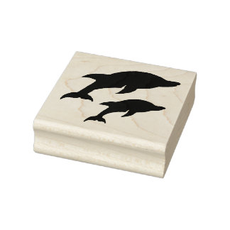 CARIMBO DE BORRACHA DOLPHIN ラバースタンプ