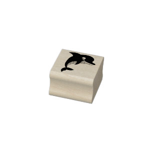 Carimbo De Borracha Dolphin Cute Kid's