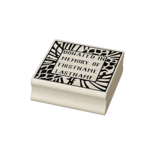 Carimbo De Borracha Donado na placa de memória