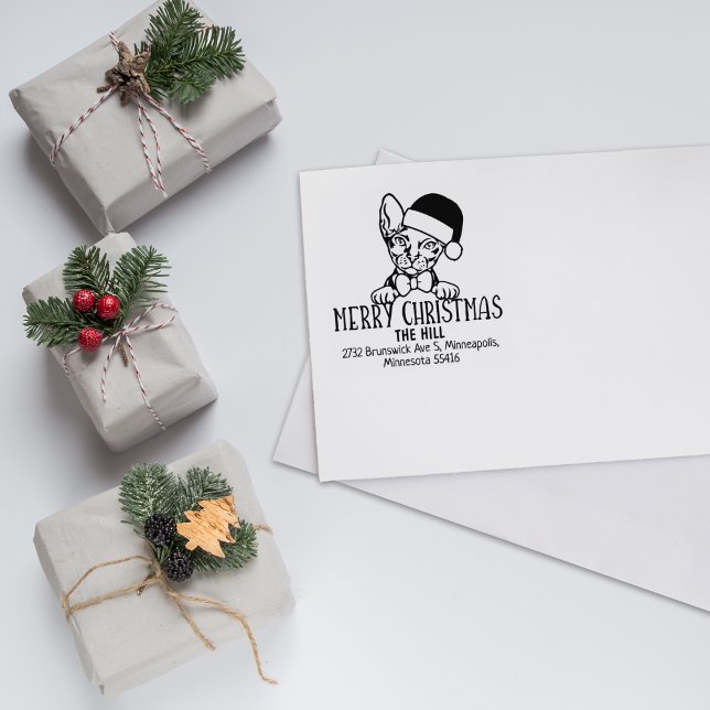 Carimbo De Borracha Donskoy Cat Return Endereço Natal (Criador carregado)