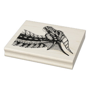 Carimbo De Borracha Dragão