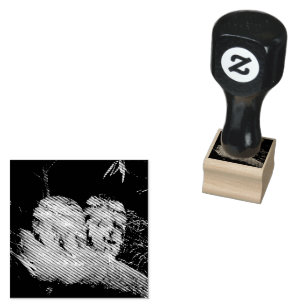 Carimbo De Borracha Duas Corujas Sleepy Frogmouth,