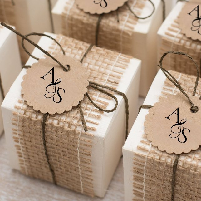 Carimbo De Borracha Elegante, Clássico, Monograma, Casamento (Personalized, Elegant, Classic, Monogram, Wedding Rubber Stamp.)