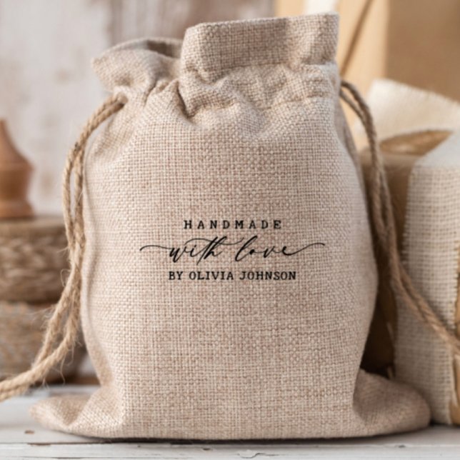 Carimbo De Borracha Elegante fabricado à mão com script de amor person (Criador carregado)