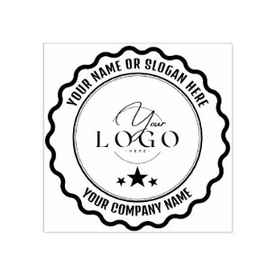 Carimbo De Borracha EMPRESA MODERNA Logotipo de empresa personalizad