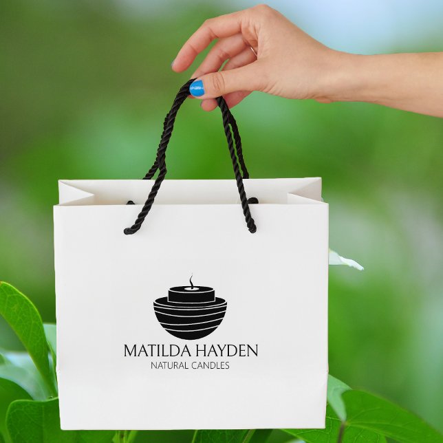 Carimbo De Borracha Encapsulamento para pequenas empresas na vela (Criador carregado)