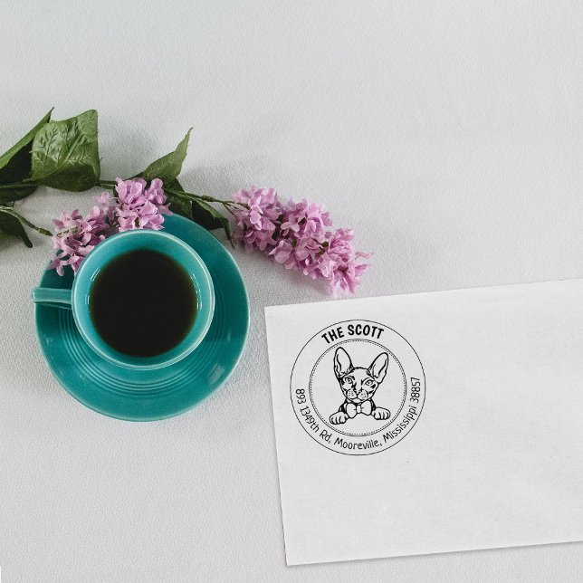 Carimbo De Borracha Endereço de devolução do Cat Donskoy (Criador carregado)