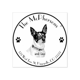 Carimbo De Borracha Endereço de retorno do retrato de poeta