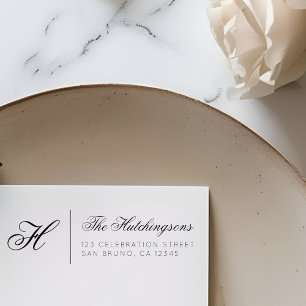 Carimbo De Borracha Endereço do remetente do roteiro do nome & do